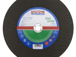 Cutting Disc 300x3.5x20mm=12"x1/8"x3/4" STEEL/STONE