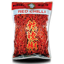 Dry chili whole red