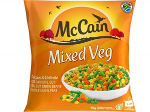 Frozen mixed vegetables