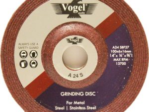 Grinding Disc 100x6x16mm=4"x1/4"x5/8" STEEL TLS61875