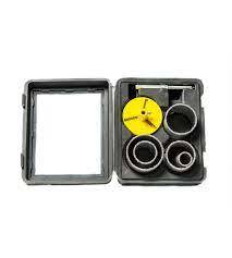 Hole Saw Set DIAMOND for TILES, CONCRETE, STONE, 8 Pcs 33,53,67,73,83mm= 1.1/4",2.5/64",2.5/8", 2.7/8", 3.5/16" w ADAPTERS + FILE