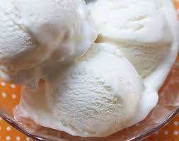 Icecream vanille