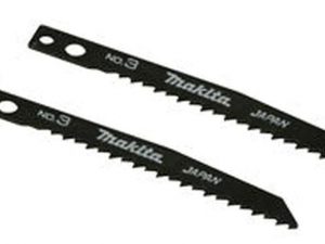 Jig Saw Blades for :MAKITA 3. Ideal for NARROW CURVE CUTING in HARD-, SOFTWOOD, PLASTICS,
PARTICLEBOARD up to 60mm=2.1/2"