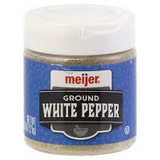 Pepper white grounded