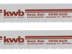 RECIP Saw Blades for FAST STRAIGHT CUTS FLEXIBLE AND BREAK RESISTANT METAL, SHEET METAL, PIPES,
PROFILES MADE IN GERMANY