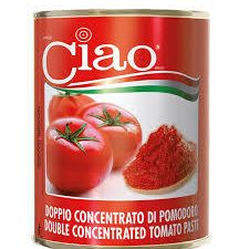 Tomato paste concentrated