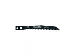 Jig Saw Blades for :MAKITA 3. Ideal for THICK MATERIAL, STRAIGHT CUTS in METAL, ALU, NON-FERROUS METAL
up to 60mm=2.1/2"
